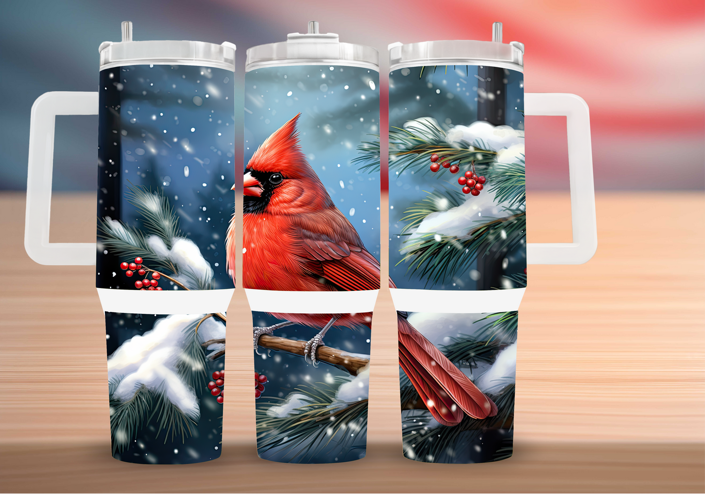 Personalized Tumbler with handle