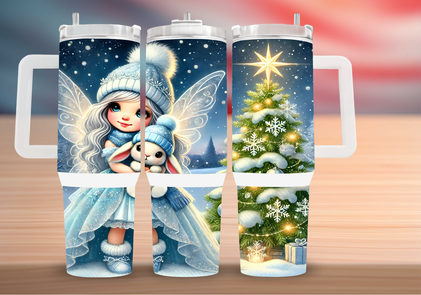 Personalized Tumbler with handle