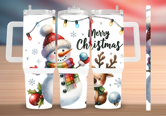 Personalized Tumbler with handle