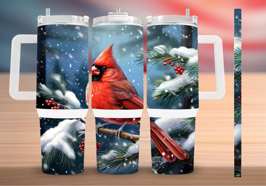 Personalized Tumbler with handle