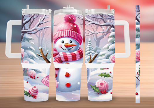 Personalized Tumbler with handle