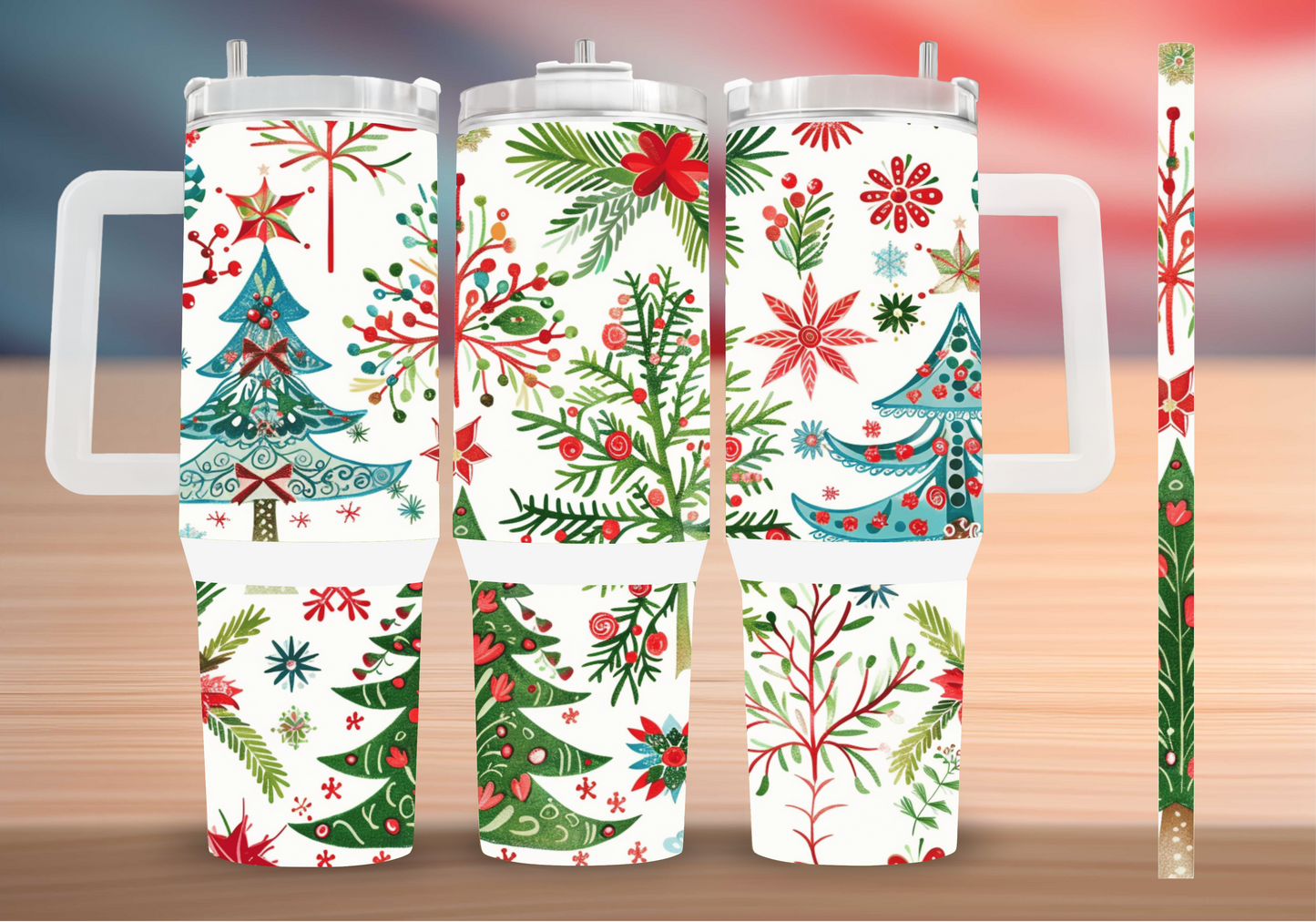 Personalized Tumbler with handle