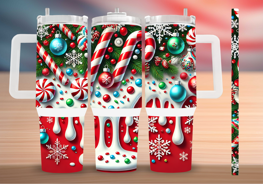 Personalized Tumbler with handle