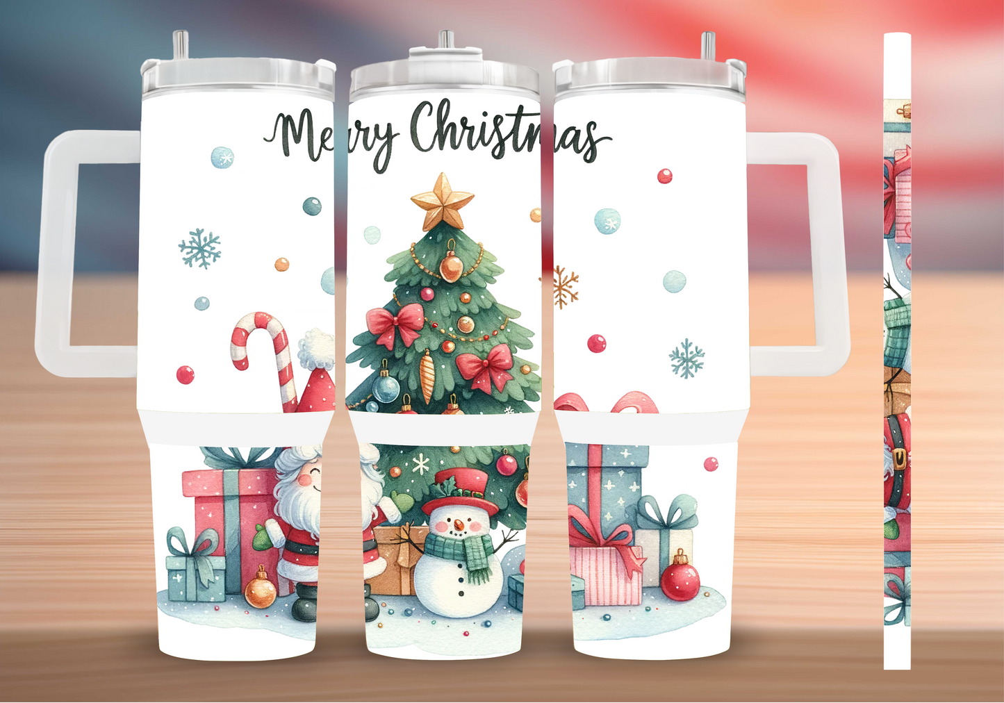 Personalized Tumbler with handle