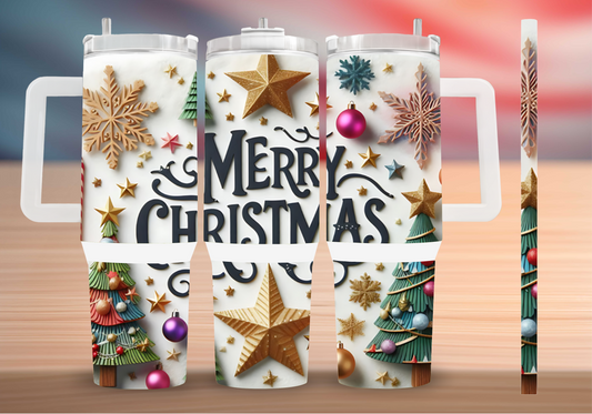 Personalized Tumbler with handle