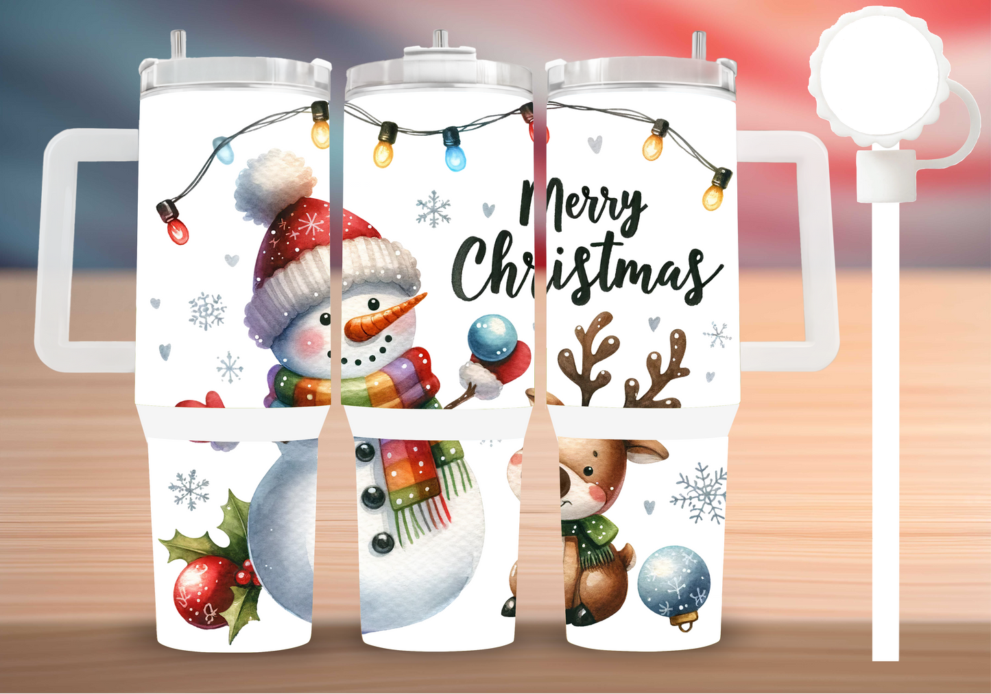 Personalized Tumbler with handle