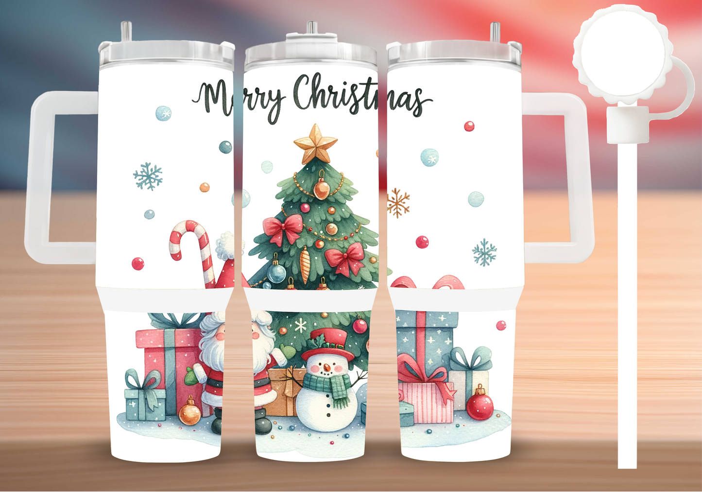 Personalized Tumbler with handle
