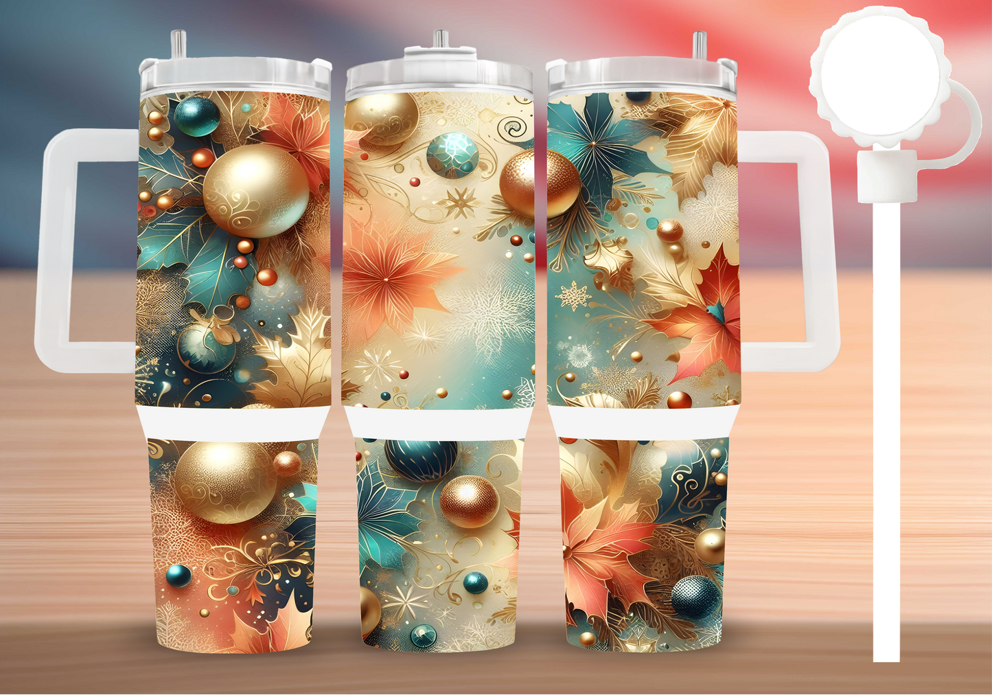 Personalized Tumbler with handle