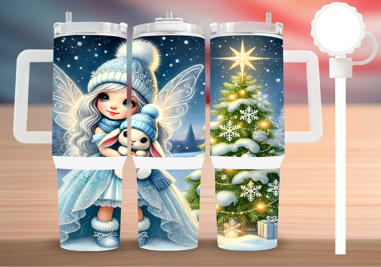 Personalized Tumbler with handle