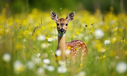 Canvas Art - Deer