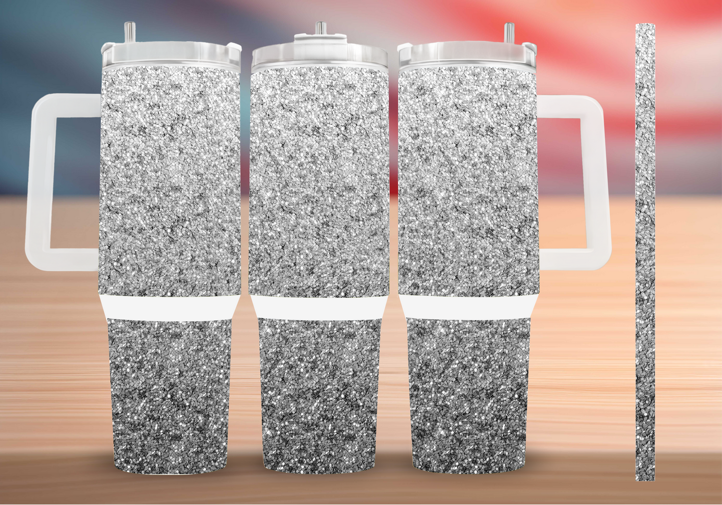 Personalized Tumbler with handle