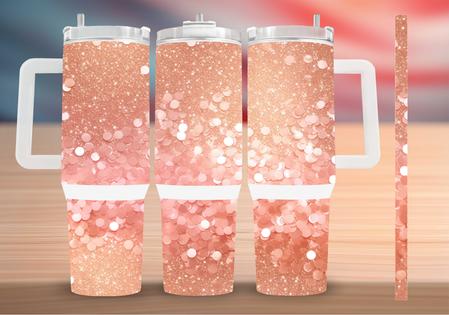 Personalized Tumbler with handle