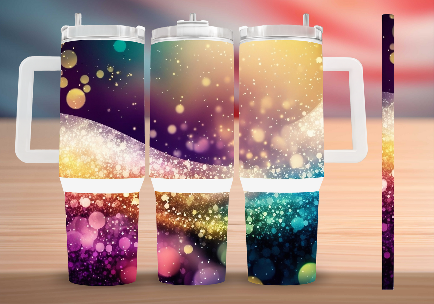 Personalized Tumbler with handle