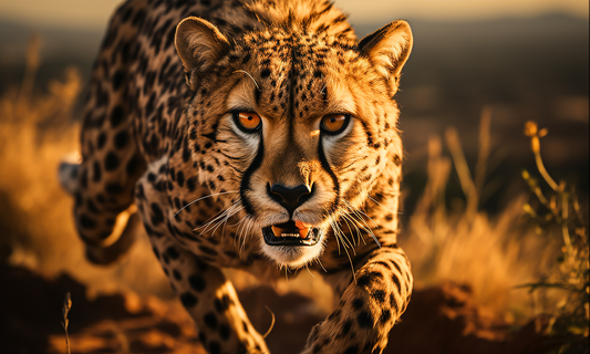 Canvas Art - cheetah