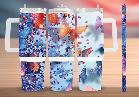 Personalized Tumbler with handle