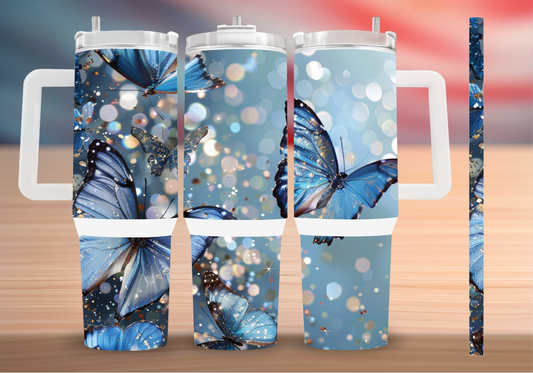 Personalized Tumbler with handle