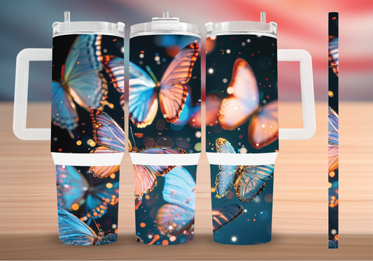 Personalized Tumbler with handle