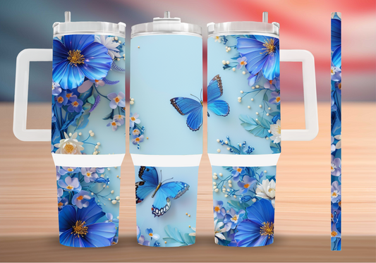 Personalized Tumbler with handle