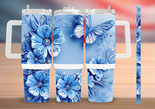 Personalized Tumbler with handle