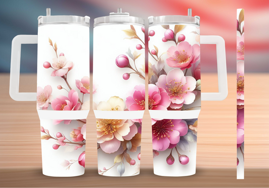 Personalized Tumbler with handle
